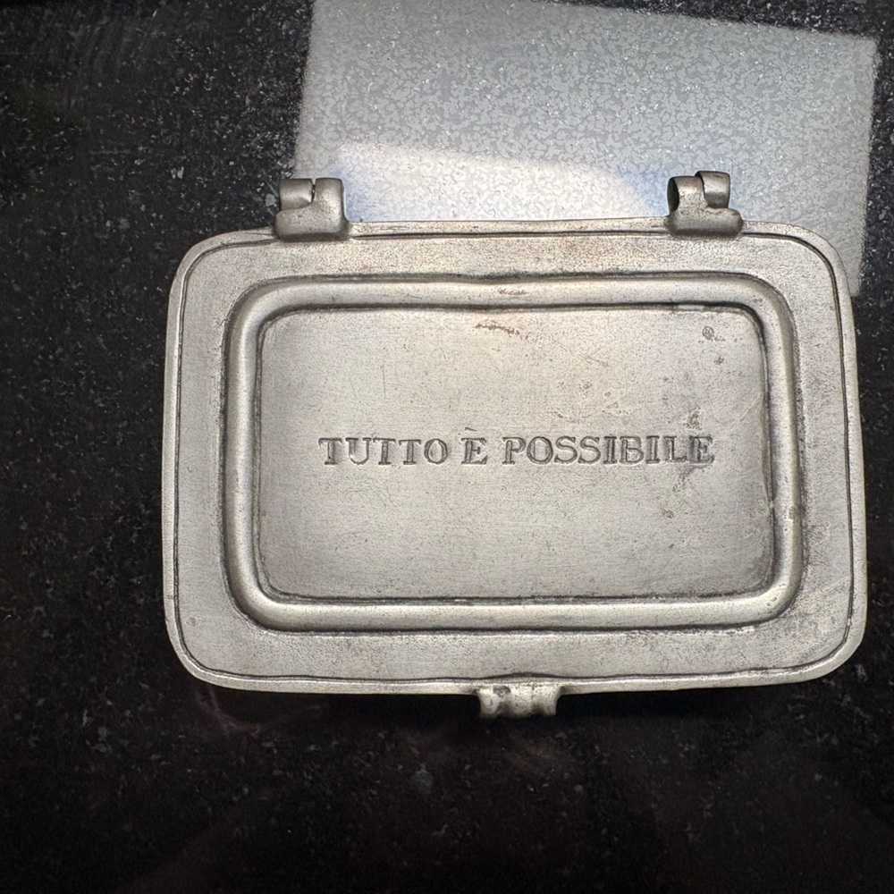 Match Silver Men's Accessory Box